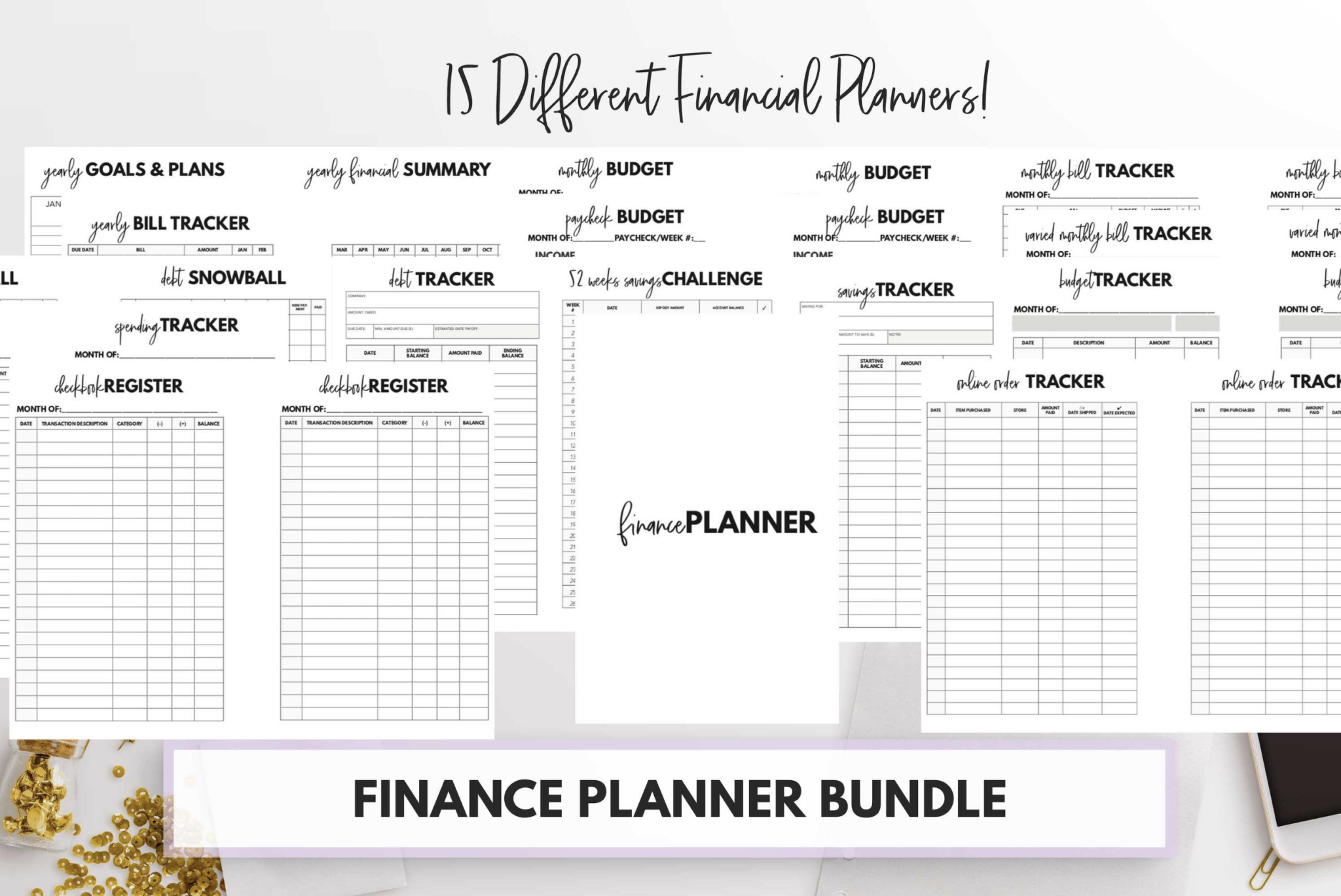 Free Printable Finance Planner (Pocket + A5 Size) | Wendaful Planning – Planners, Productivity ...